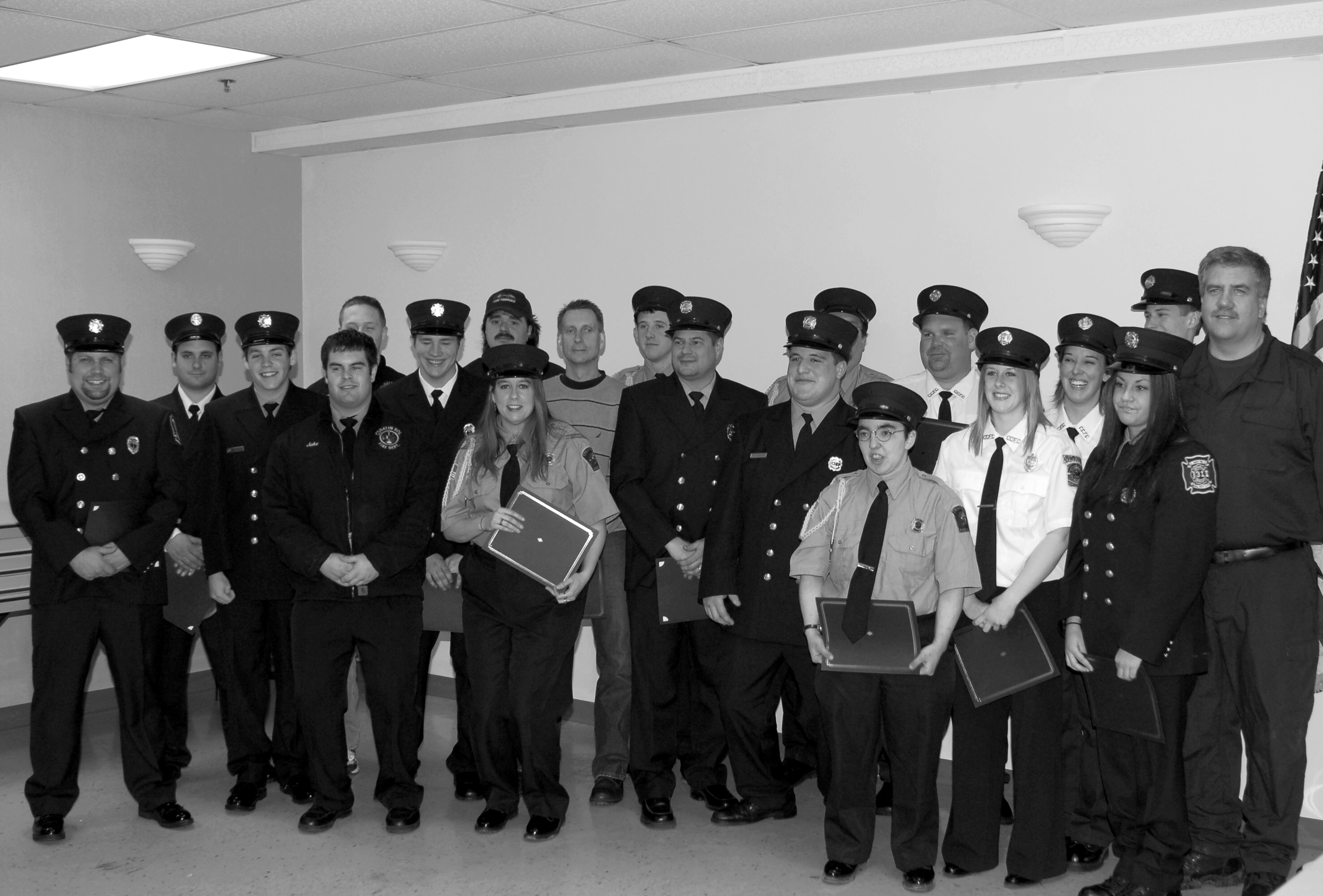 02-17-07  Other - Fire Fighter 1 Graduation